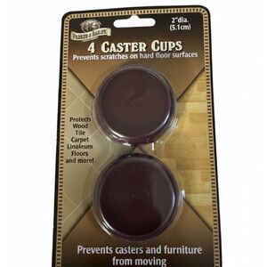Brown Caster Cups